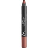 Golden Rose Matte Lipstick Crayon - 14 Dark Beige