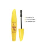 Golden Rose Maxim Eyes Maskara, Siyah, Belirginleştirici ve Hacim Veren