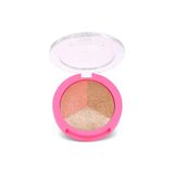 Golden Rose Miss Beauty Glow Baked Trio, Allık ve Highlighter Seti