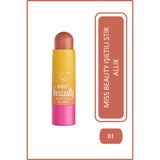 Golden Rose Miss Beauty Glow Stick Blusher No: 01 Peach Flash - Şeftali Tonlu Stik Allık