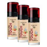 Golden Rose Moisture Touch Foundation No: 106 - Hyaluronik Asitli Nemlendirici Fondöten SPF 20-30 ml (3 paketi)