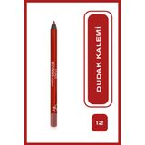 Golden Rose Mood Defining Lipliner - 12 Tuffy Brick - Kırmızı Dudak Kalemi
