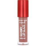 Golden Rose Mood Gleamy Lip Glaze Lipgloss No:201 Nude Kiss - Renkli Dudak Parlatıcısı