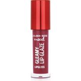 Golden Rose Mood Gleamy Lip Glaze Lipgloss No:206 Plum Glaze - Renkli Dudak Parlatıcısı