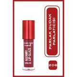 Golden Rose Mood No: 206 Plum Glaze Gleamy Dudak Parlatıcısı
