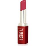 Golden Rose Mood Satiny Matte Lipstick- 07 Berry Rouge - Mat Ruj