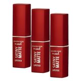 Golden Rose Mood Satiny Matte Lipstick No:05 Burnt Blush - Mat Ruj (3 paketi)