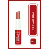 Golden Rose Mood Sheer Bright Lipstick No: 101 Nude Glow - Parlak ve Nemlendirici Ruj