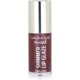 Golden Rose Mood Shimmer Lip Glaze Lipgloss No:254 Berry Spark - Renkli Dudak Parlatıcısı