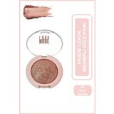 Golden Rose Nude Look Pearl Baked Eyeshadow 02 Rosy Bronze Fırınlanmış Parlak Göz Farı 2,5 g