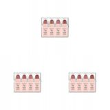 Golden Rose Nude Matte Lipstick (Mini) Mix - Ruj (3 paketi)