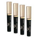 Golden Rose Perfect Lashes Black Eyeliner - Provitamin B5 İçerikli Hızlı Kuruyan Siyah Likit Eyeliner (4 paketi)