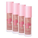 Golden Rose Plumped Lips Lipgloss No: 207 - Dolgunlaştırıcı Etkili ve Nemlendirici Parlatıcı (4 paketi)
