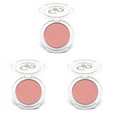 Golden Rose Powder Blush No: 14 Soft Peach - Mat ve Kalıcı Toz Allık 7 g (3 paketi)