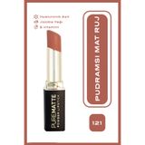 Golden Rose Pure Matte Powder Lipstick No: 121 - Pudralı Mat Ruj - 8691190548124