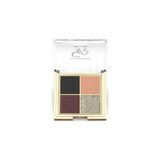 Golden Rose Quattro 01 Midnight Kiss Dörtlü Far Paleti Mat ve Işıltılı Seçeneklerle Profesyonel Göz Makyajı