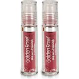 Golden Rose Roll On Lipgloss Çilek Meyveli 2 Adet Dudak Parlatıcı