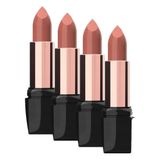 Golden Rose Satin Lipstick No: 04 - Satensi Bitişli Nemlendirici Etkili Ruj (4 paketi)
