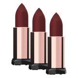 Golden Rose Satin Lipstick No: 31 - Satensi Bitişli Nemlendirici Etkili Ruj (3 paketi)