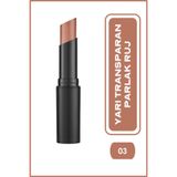 Golden Rose Sheer Shine Stylo Lipstick No: 03 - Argan Yağlı Parlak Ruj SPF 25