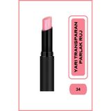 Golden Rose Sheer Shine Stylo Lipstick No: 34 - Argan Yağlı Parlak Ruj SPF 25