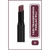 Golden Rose Sheer Shine Stylo Lipstick No: 39 - Argan Yağlı Parlak Ruj SPF 25