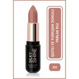Golden Rose Silky Shine Hydrating Lipstick No:202 - Seramid ve Jojoba Yağlı Nemlendirici Ruj