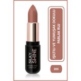 Golden Rose Silky Shine Hydrating Lipstick No:205 - Seramid ve Jojoba Yağlı Nemlendirici Ruj