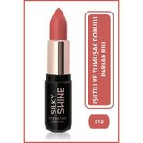 Golden Rose Silky Shine Hydrating Lipstick No:212 - Seramid ve Jojoba Yağlı Nemlendirici Ruj