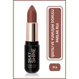 Golden Rose Silky Shine Hydrating Lipstick No:216 - Seramid ve Jojoba Yağlı Nemlendirici Ruj