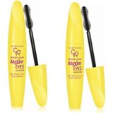 Golden Rose Siyah Maskara - Defined Lashes Maxim Eyes Mascara 8691190068653 x 2 Adet - 01-Siyah