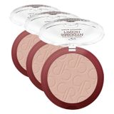 Golden Rose Smooth Finish Face Powder No: 211 - İpeksi Dokulu Sabitleyici Pudra (3 paketi)