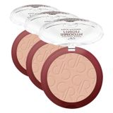 Golden Rose Smooth Finish Face Powder No: 212 - İpeksi Dokulu Sabitleyici Pudra (3 paketi)