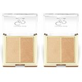 Golden Rose So Glow! Highlighter Duo No: 101 Starlight - İkili Toz Aydınlatıcı (2 paketi)