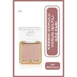 Golden Rose Sparkle Glow Eyeshadow No: 54 Mercury - Kremsi Dokulu Işıltılı Göz Farı