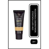 Golden Rose Stay Soft Smooth Hydrating Foundation - 211 - Nemlendirici Fondöten