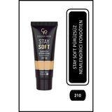Golden Rose Stay Soft Smooth Hydrating Foundation No: 210 - Nemlendirici Fondöten SPF 15