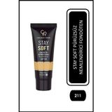 Golden Rose Stay Soft Smooth Hydrating Foundation No: 211 - Nemlendirici Fondöten Spf 15