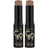Golden Rose Stick Foundation Contour No: 10 - Kontür & Fondöten 11 g (2 paketi)