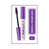 Golden Rose Suya Dayanıklı Förmüllü, Hacim Veren Flash Lash Renkli Maskara -07 Plum Purple