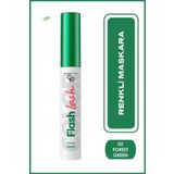 Golden Rose Suya Dayanıklı,Hacim Veren Flash Lash Renkli Maskara-02 Forest Green