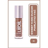 Golden Rose Sweet Kiss Lip Oil Gloss 05 Mocha Mousse Latte Dudak Parlatıcısı