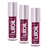 GOLDEN ROSE Sweet Kiss Lip Oil Gloss No:07 - Dudak Parlatıcı Yağ (3 paketi)