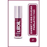 Golden Rose Sweet Kiss Lip Oil Gloss No:07 - Dudak Parlatıcı Yağ