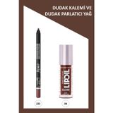 Golden Rose Sweet Kiss Meyveli Dudak Parlatıcı No:06 & Emily Dudak Kalemi No: 222 Makyaj Seti