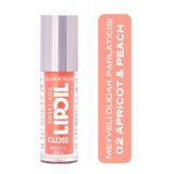 Golden Rose Sweet Kiss No: 02 Apricot & Peach Lip Oil Gloss Dudak Parlatıcısı