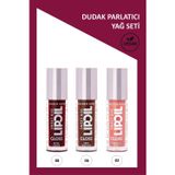 Golden Rose Sweet Kiss No:02 - No: 06- No: 08 Meyveli Dudak Parlatıcı Seti