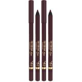 Golden Rose Tattoo Gel Eyepencil - 117 Black Berry - Uzun Süre Kalıcı Gel Göz Kalemi (2 paketi)
