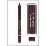 Golden Rose Tattoo Gel Eyepencil No: 117 Black Berry - 24 Saat Kalıcı Suya Dayanıklı Jel Göz Kalemi