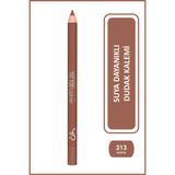 Golden Rose Tattoo Lipliner - 213 Truffle - Suya Dayanıklı Uzun Süre Kalıcı Kahverengi Dudak Kalemi